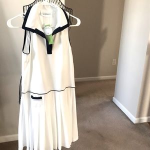 NWT Scratch Seventy Golf Dress with Sport Short. Color: White Size: Medium